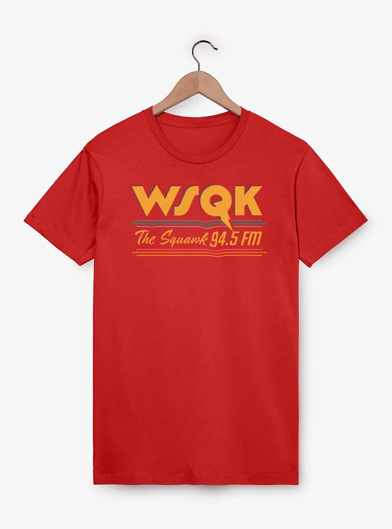 Stranger Things WSQK Radio The Squawk T-Shirt