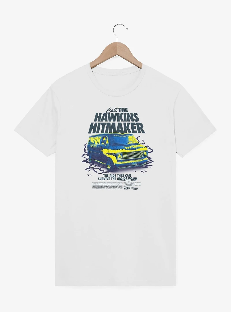 Stranger Things Call The Hawkins Hitmaker T-Shirt