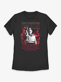 Stranger Things Eleven Superhero Womens T-Shirt