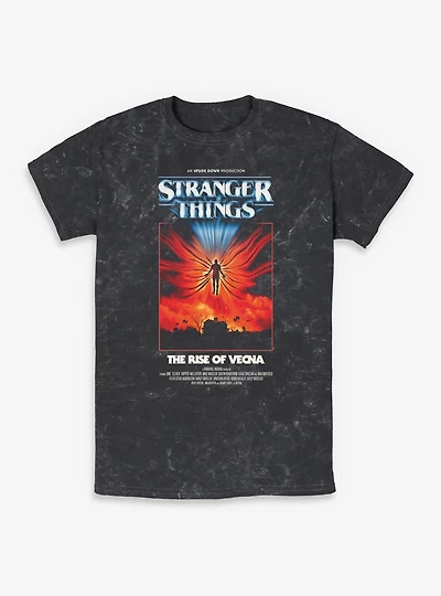 Stranger Things The Rise Of Vecna Mineral Wash T-Shirt