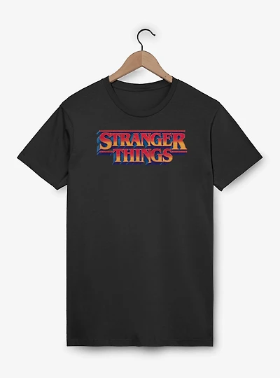 Stranger Things Gradient Logo T-Shirt