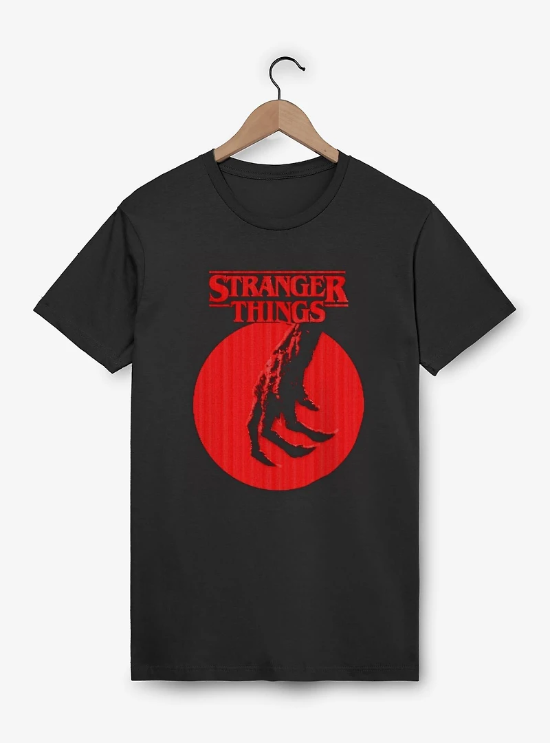 Stranger Things Red Circle Hand T-Shirt