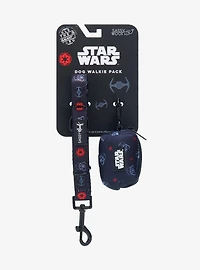 Sassy Woof Star Wars Darth Vader Leash & Waste Bag Holder Set