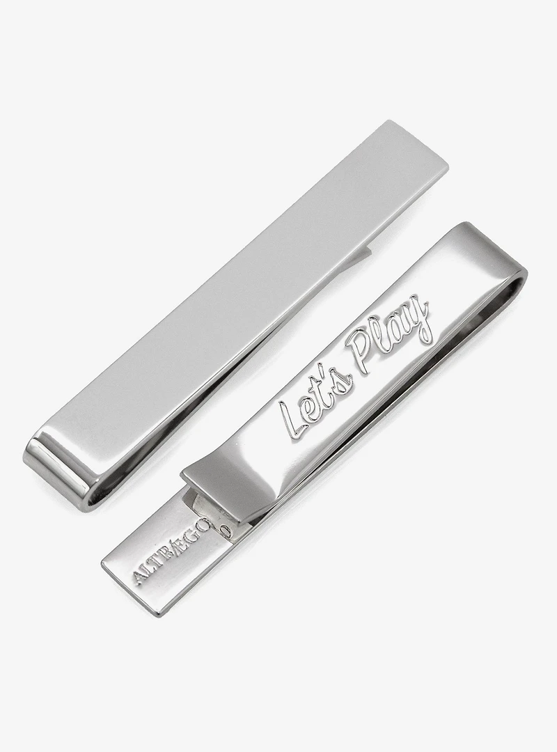 Let's Play Hidden Message Tie Bar
