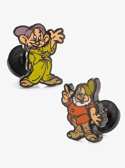 Disney Snow White Dopey & Doc Cufflinks