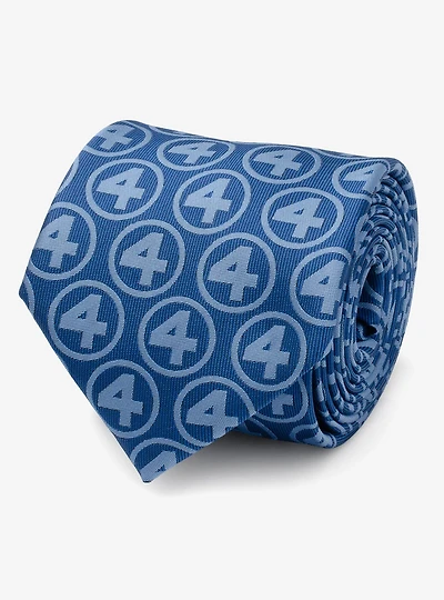 Marvel Fantastic Four Men's Blue Tie