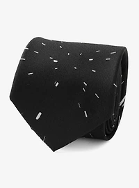 Star Wars Hyperspace Black Tie with Hidden Message