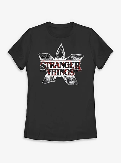 Stranger Things Demogorgon Head Womens T-Shirt