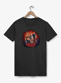 Stranger Things Group Team T-Shirt
