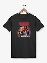 Stranger Things All Friends Welcome T-Shirt