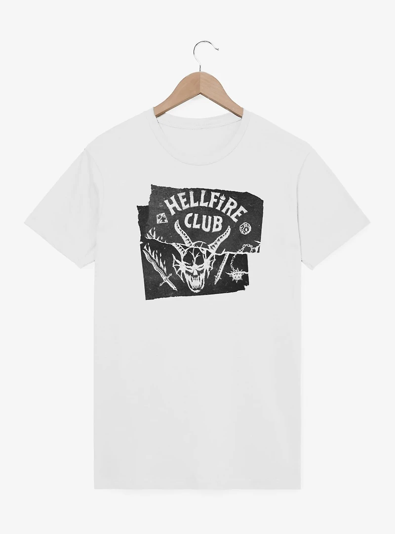 Stranger Things Hellfire Club Torn Sheet T-Shirt