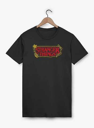 Stranger Things Sketch Logo T-Shirt