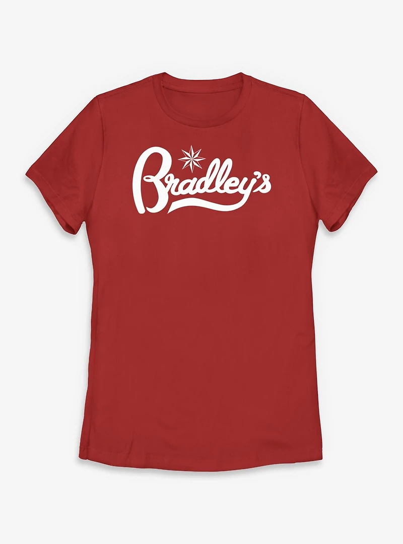 Stranger Things Bradley's Logo Womens T-Shirt