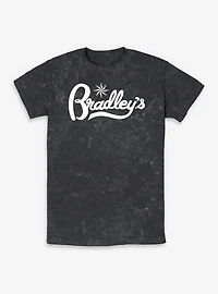 Stranger Things Bradley's Logo Mineral Wash T-Shirt