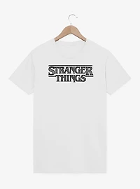Stranger Things Pointillism Style Logo T-Shirt