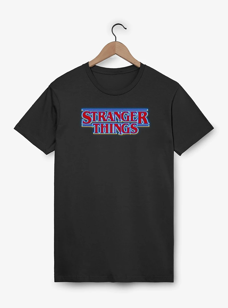 Stranger Things Glow Logo T-Shirt