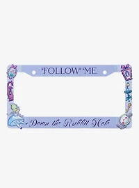 Disney Alice in Wonderland Down the Rabbit Hole License Plate Frame - BoxLunch Exclusive