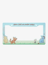 Disney Winnie the Pooh Classic Characters License Plate Frame - BoxLunch Exclusive