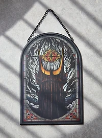The Lord of The Rings Eye of Sauron Stained Glass Wall Art - BoxLunch Exclusive