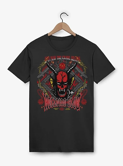 Stranger Things Hellfire Club Now The Crawl Begins T-Shirt BoxLunch Exclusive