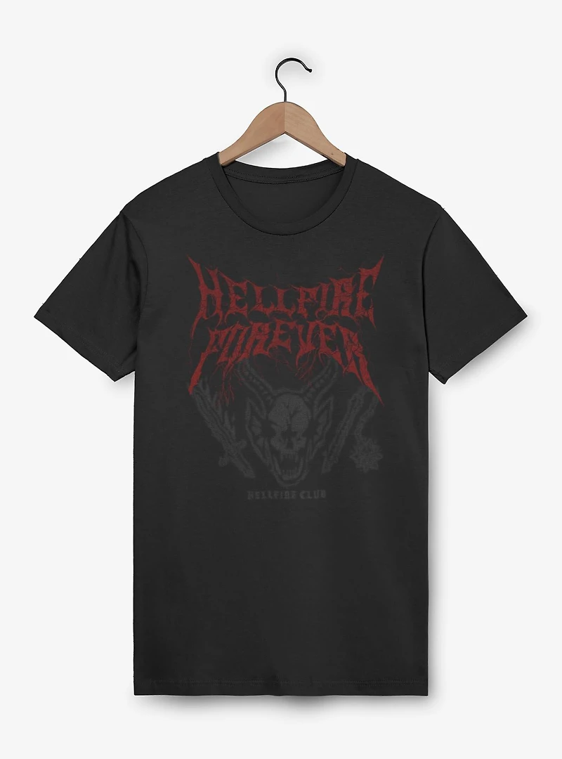 Stranger Things Hellfire Forever T-Shirt BoxLunch Exclusive