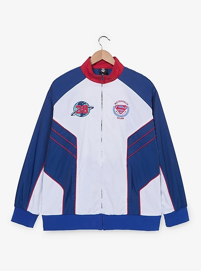 DC Comics Superman Athletic Windbreaker — BoxLunch Exclusive