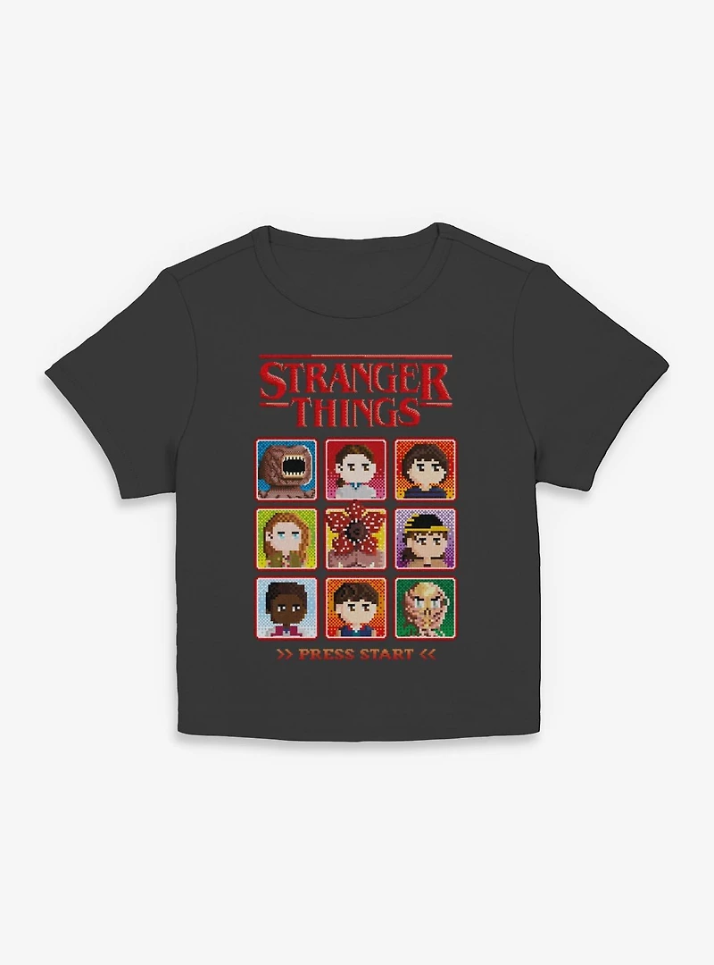 Stranger Things Players Box Womens Baby T-Shirt