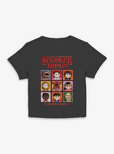 Stranger Things Players Box Womens Baby T-Shirt