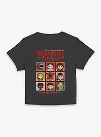 Stranger Things Players Box Womens Baby T-Shirt