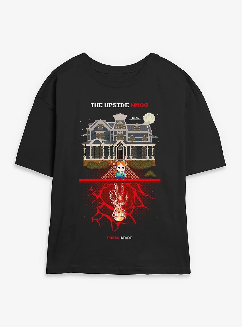Stranger Things Max Vecna The Upside Down Womens Skimmer T-Shirt