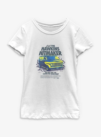 Stranger Things Call The Hawkins Hitmaker Youth Girls T-Shirt
