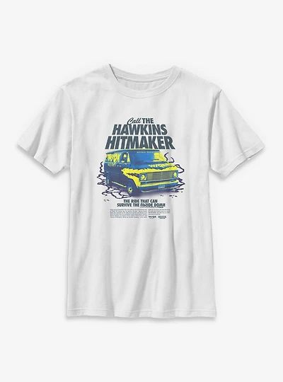 Stranger Things Call The Hawkins Hitmaker Youth T-Shirt
