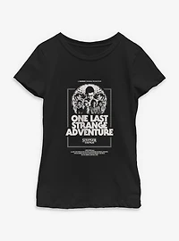 Stranger Things One Last Strange Adventure Youth Girls T-Shirt