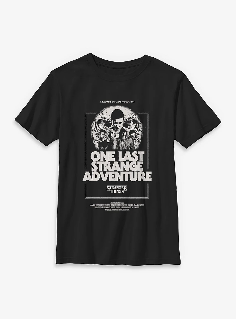 Stranger Things One Last Strange Adventure Youth T-Shirt