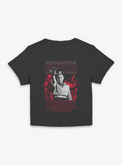 Stranger Things Eleven Superhero Womens Baby T-Shirt