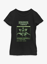 Stranger Things Demogorgon Game Journey Youth Girls T-Shirt