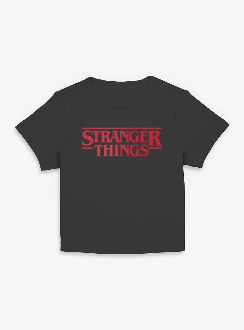 Stranger Things Logo Womens Baby T-Shirt