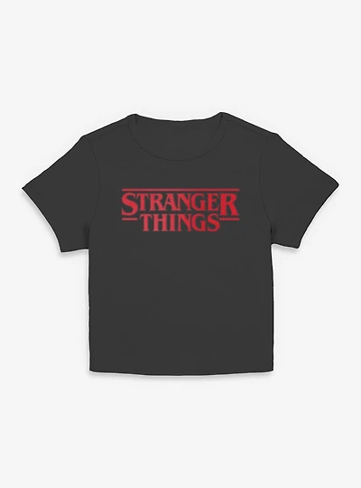 Stranger Things Logo Womens Baby T-Shirt
