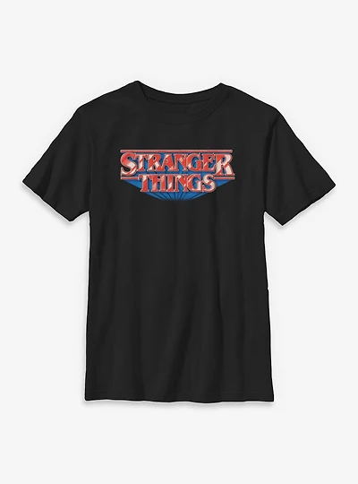 Stranger Things Glossy Logo Youth T-Shirt