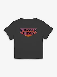 Stranger Things Retro Logo Womens Baby T-Shirt