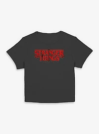 Stranger Things Blood Logo Womens Baby T-Shirt