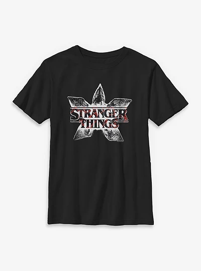 Stranger Things Demogorgon Head Youth T-Shirt