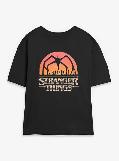 Stranger Things The Mind Flayer Womens Skimmer T-Shirt