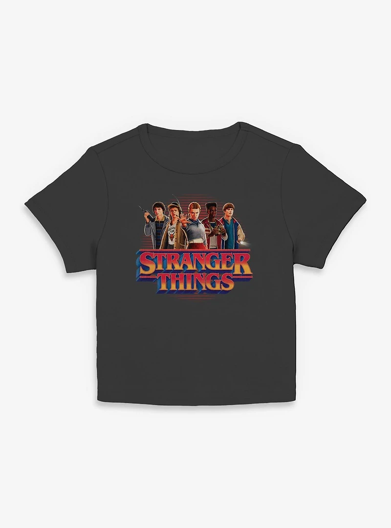 Stranger Things Crew With Logo Womens Baby T-Shirt