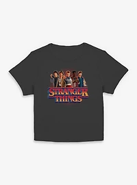 Stranger Things Crew With Logo Womens Baby T-Shirt