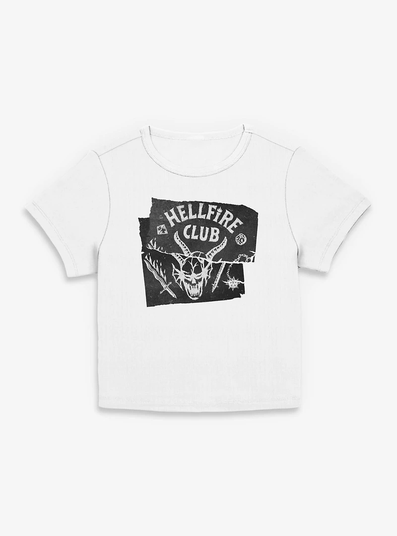 Stranger Things Hellfire Club Torn Sheet Womens Baby T-Shirt