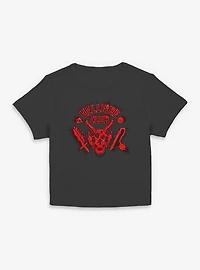 Stranger Things Hellfire Club Red Glow Womens Baby T-Shirt