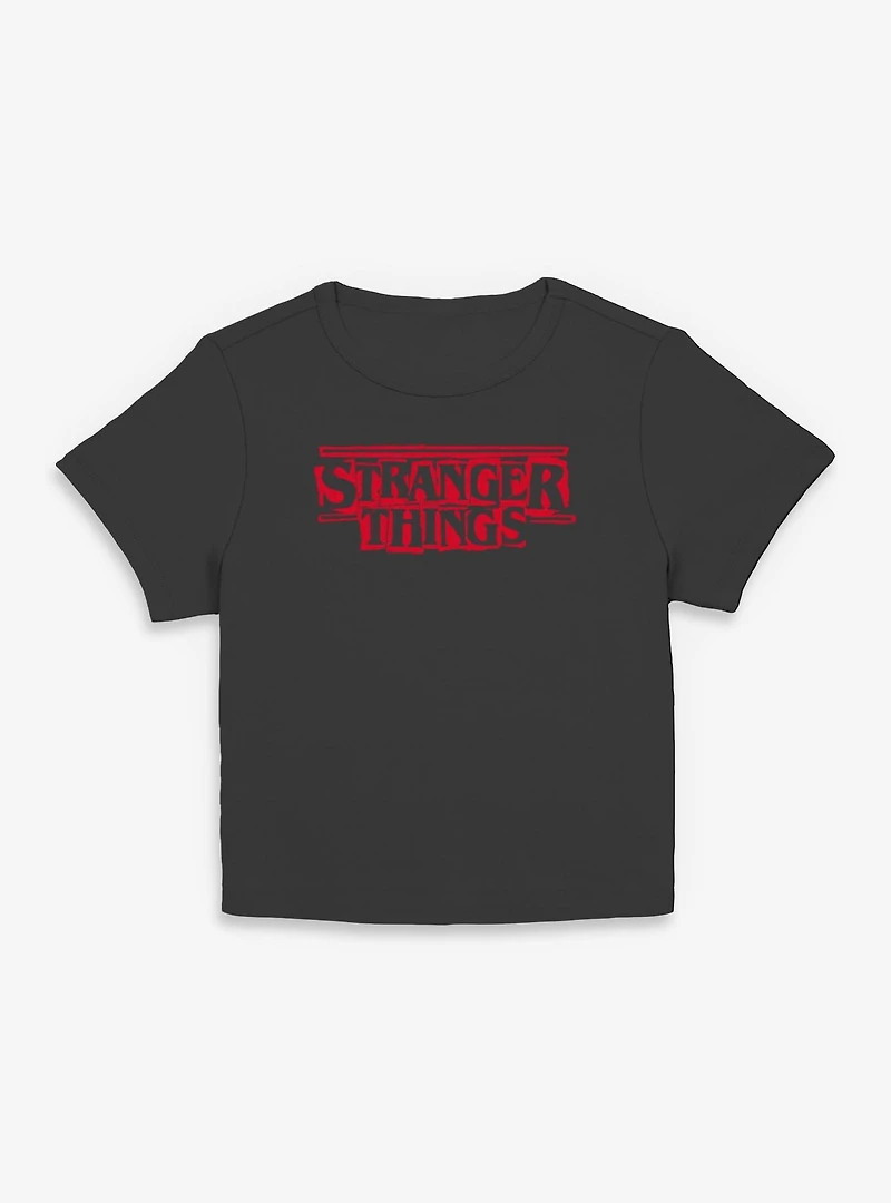 Stranger Things Logo Stencil Womens Baby T-Shirt