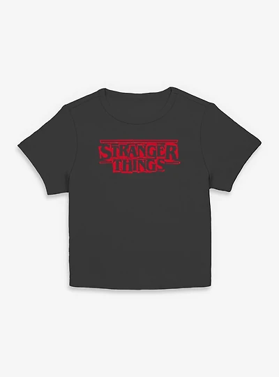 Stranger Things Logo Stencil Womens Baby T-Shirt