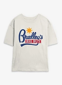 Stranger Things Bradley's Big Buy Womens Skimmer T-Shirt